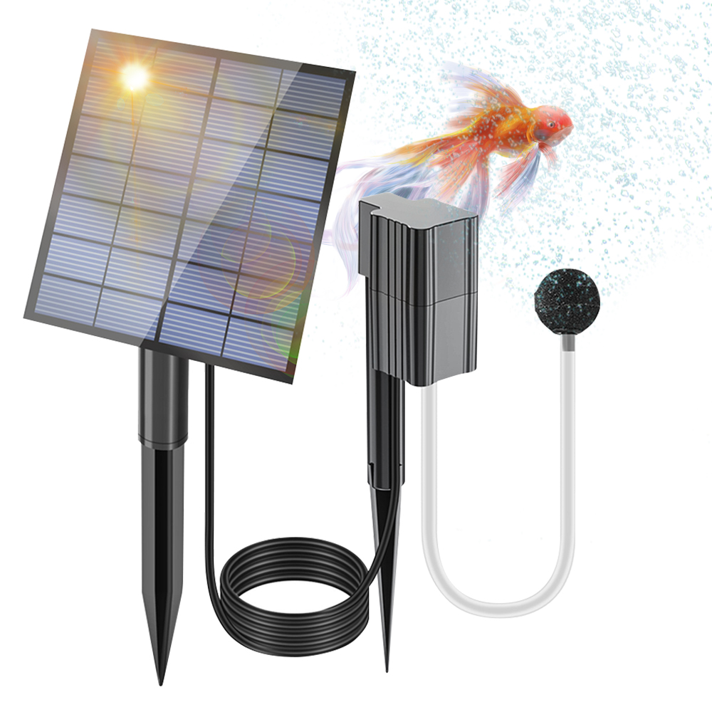 Fish Pond Aerator - Солнечный аэратор для пруда, 2,5 Вт,