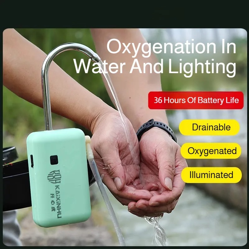 Fish Pond Aerator - Портативный USB-аккумуляторный электрический кислородный насос для