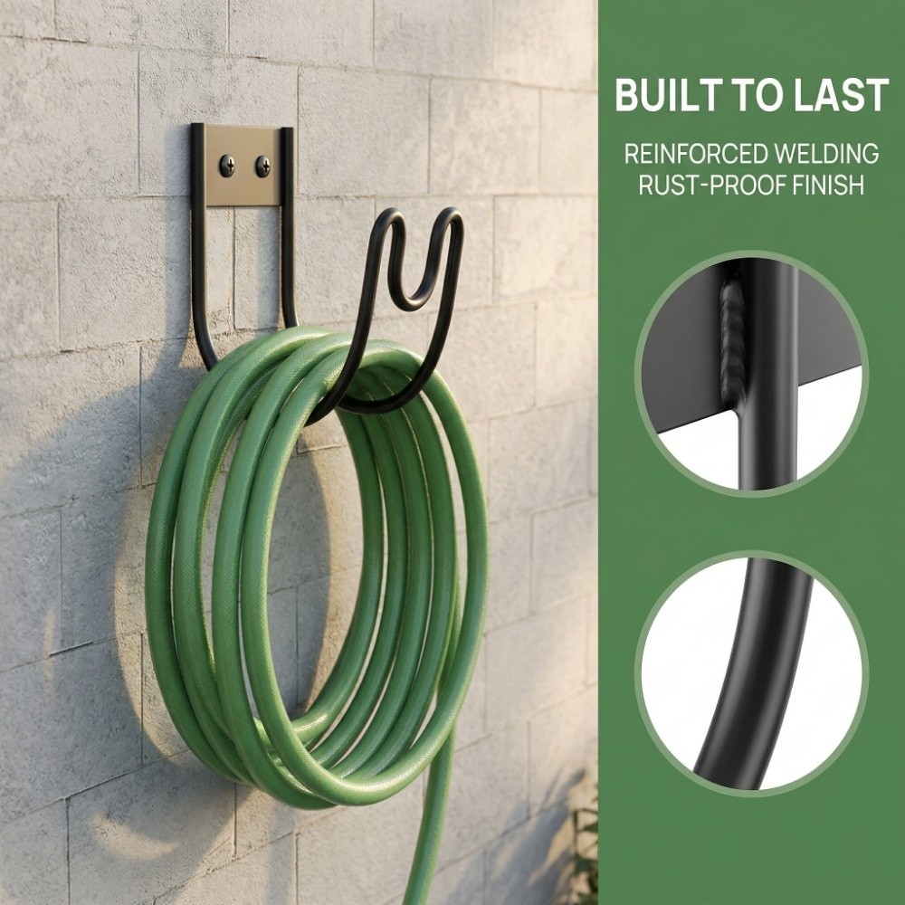 Настенный держатель для садово – обзор и цена Gardena Hose Flex