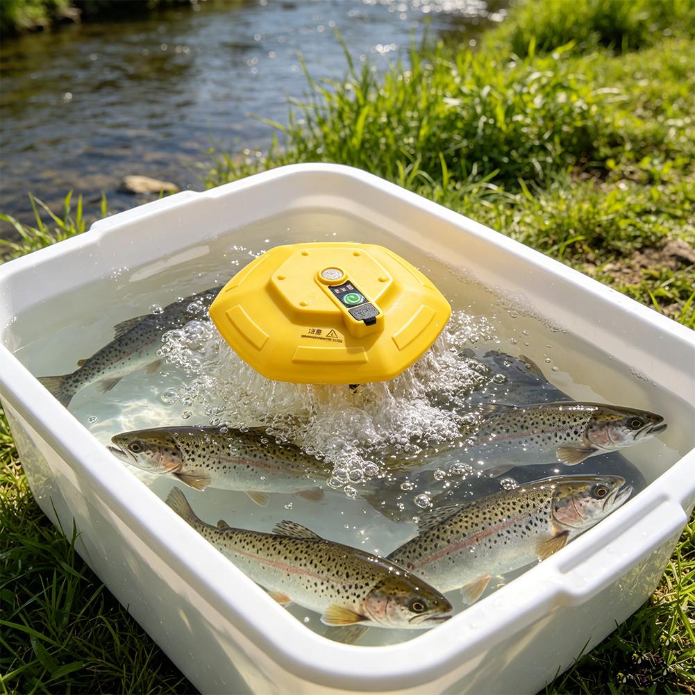 Портативный аэратор для рыбалк – обзор и цена Fish Pond Aerator