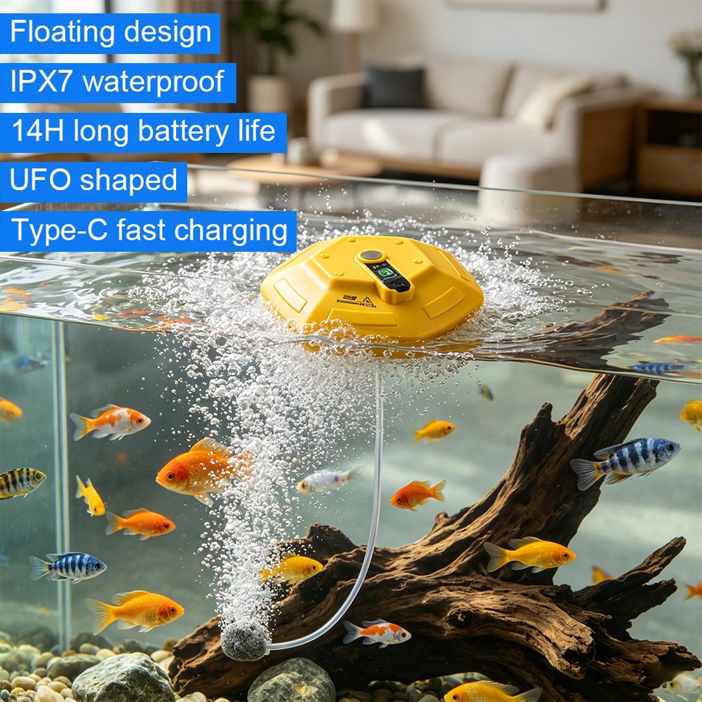 Плавающий аэратор для рыбалки  – обзор и цена Fish Pond Aerator