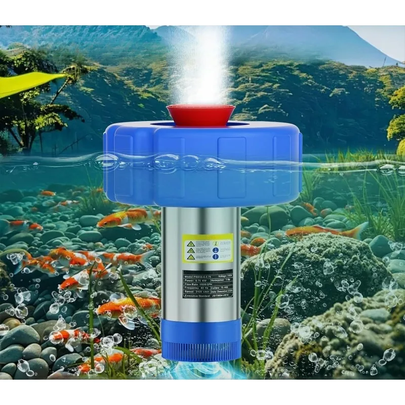 Плавающий аэратор для пруда из – обзор и цена Fish Pond Aerator