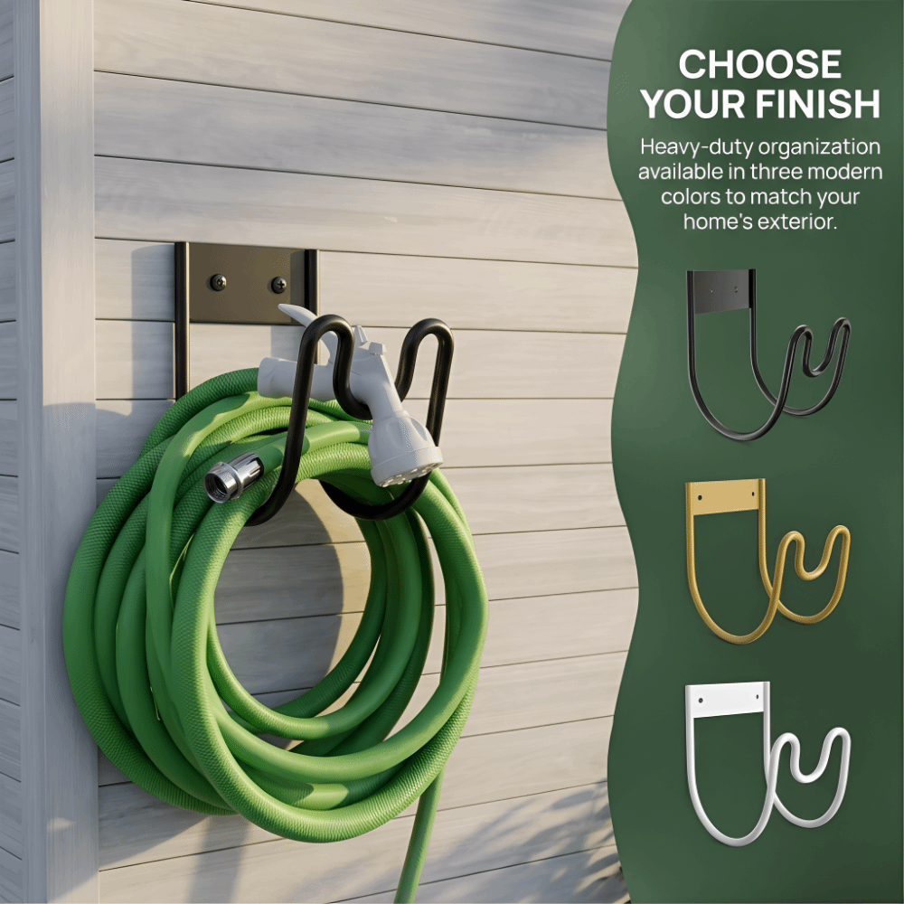 Настенный держатель для садово – обзор и цена Gardena Hose Flex