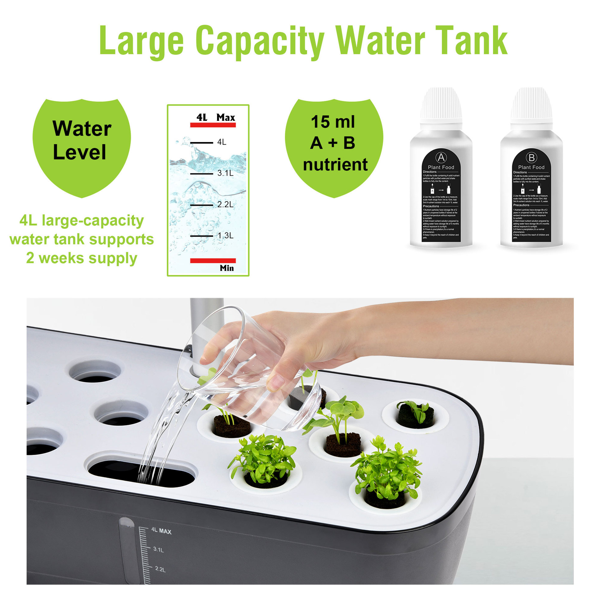 Новая комнатная гидропонная си – обзор и цена Hydroponic Nft Channel