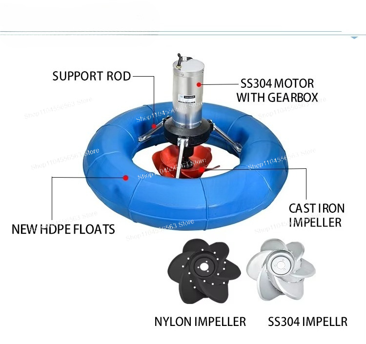 Аэратор для прудов из нержавею – обзор и цена Fish Pond Aerator